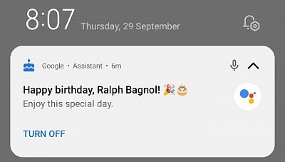 Happy birthday, Ralph Bagnol!